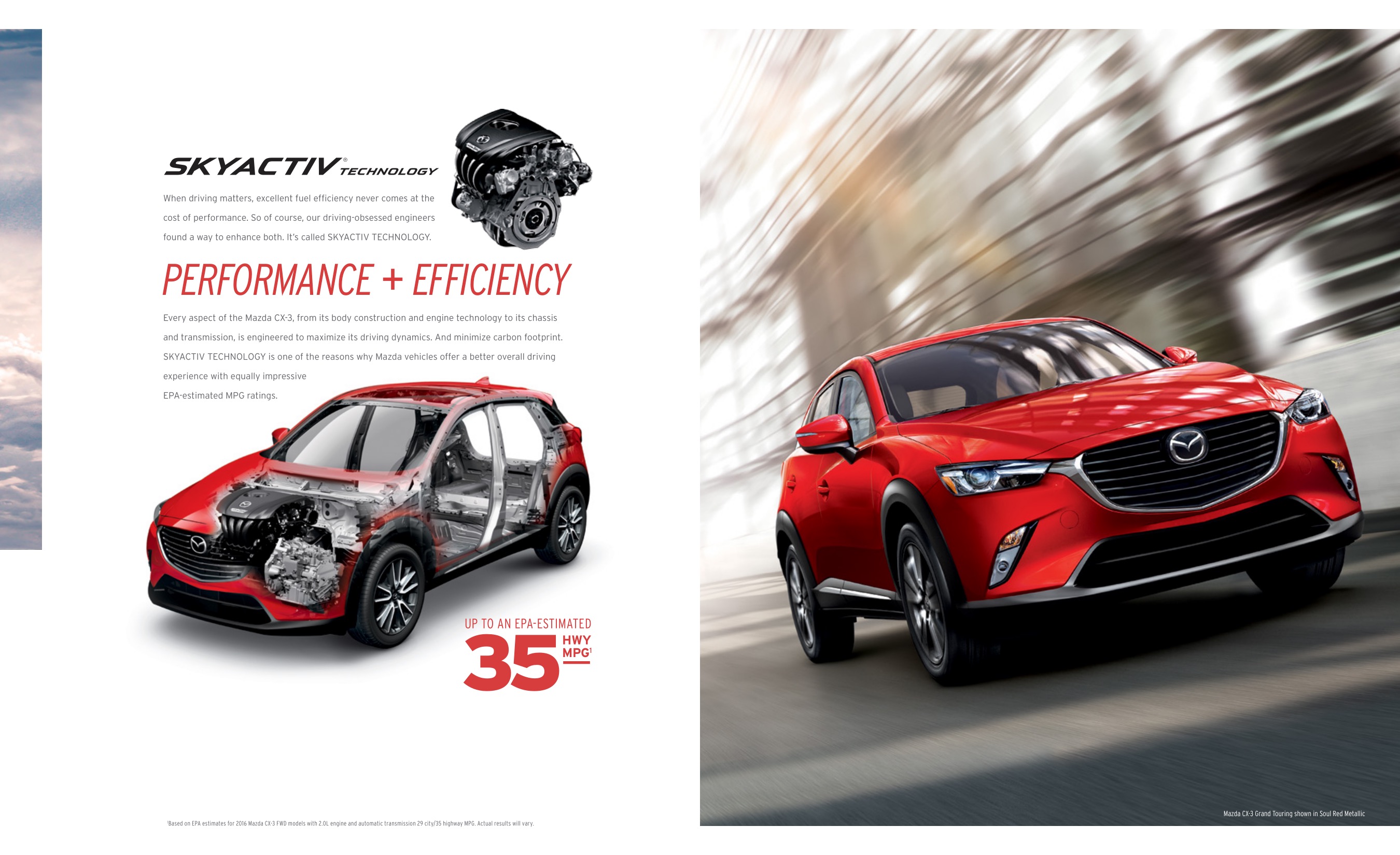 2016 Mazda CX-3 Brochure Page 4